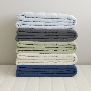 마일드 부드러운 극세사 침대패드 SS/Q/K 5color