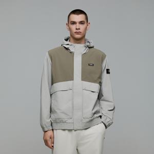 N243UFT060 카프라 바람막이 후드 점퍼 AGATE GREY