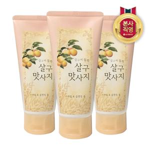온더바디 살구 스크럽 앤 클렌징폼 120g x 3개