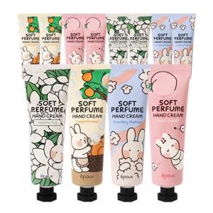 1+1/무배  소프트 퍼퓸 핸드크림 50ml 택2 /자스민.텐저린.파우더.피치.고보습