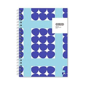 더블에이)노르딕페블 스프링노트(A5/그리드) 그리드노트 양장노트 연습장 무지노트 바인더노트