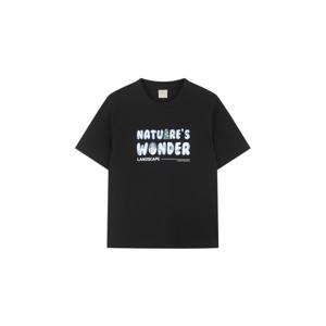 [롯데백화점][알래스카]여성_쿨코튼 크롭 그래픽 반팔티 PAF4TS2700