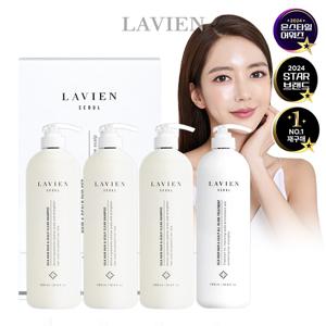 [라비앙/60%OFF] 실크헤어 헤어앤스칼프 클리어샴푸3+트리트먼트