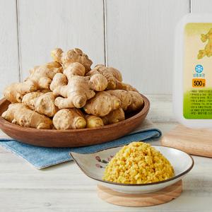 고흥 국산 다진생강(냉동) 500g