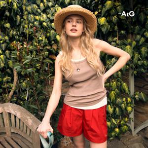 [더엣지X바이에딧]25SS링클프리하프팬츠