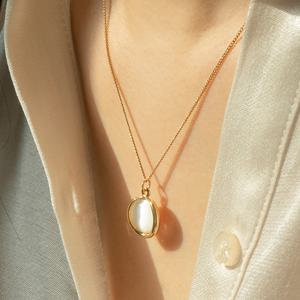 [NCT 재민,비아이 착용]  CATS EYE NECKLACE PRN086