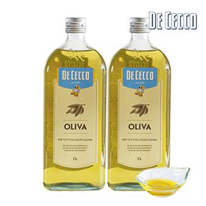 데체코 퓨어 올리브오일 1L 2병
