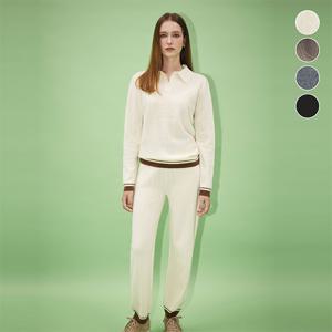 [최초가 159,000원] 홈쇼핑 인기 메리노울100 상하의 니트 세트