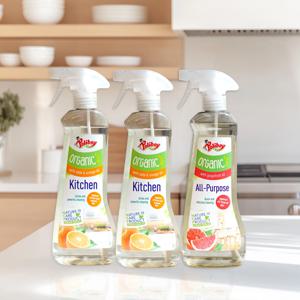 오가닉 오렌지 주방 청소 세정제 500ml 2개+다목적 세정제 500ml