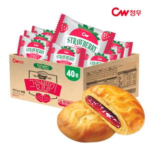 오즈랜드 그랑쉘 딸기쨈쿠키 780g(40개입)