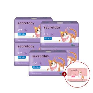 러브플러스 오버나이트 10P 5팩+러브플러스 중형 2P