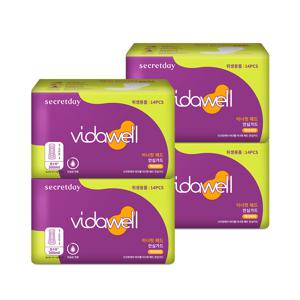 비다웰 요실금이너핏 패드 안심가드 14P 4팩