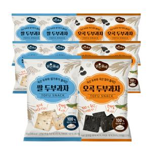 국산 두부과자 2종 10봉세트(오곡5+쌀5)