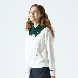 여성 바라클라바 스웨터 화이트(MQ122LSW15)