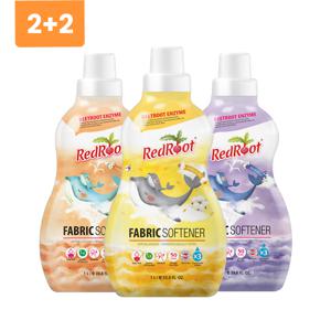 2+2  안심 유기농 유아 세탁 섬유유연제 1L (3가지향)