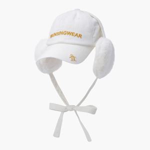 [70%Off]여성 코듀로이 볼캡 (귀마개 SET) 화이트(MO422LCPO1)