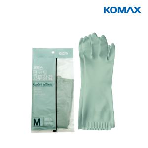 면코팅 고무장갑 민트(중) 30개