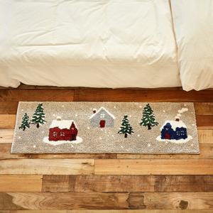 ON L 눈내리는 작은마을 터프팅 매트 35X120