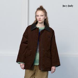 카라배색코듀로이바버점퍼 JYJP722A