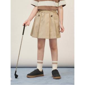 트렌치형 치마 바지 - 베이지