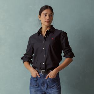 [정상가 179000원][여성] 코튼 릴렉스 셔츠 (블랙) (BBTHWBF301)