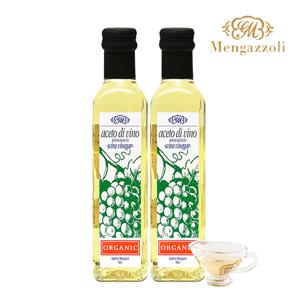멩가졸리 화이트비네가 유기농 식초 250ml 2개
