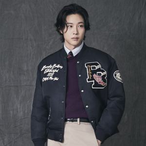 [정상가 599000원] 바시티점퍼 (네이비) (BBOTMBF304)