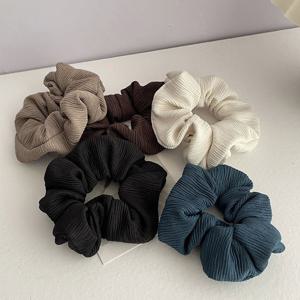 골지 헤어 스크런치 곱창밴드 머리끈 똥머리 반묶음 헤어끈 머리고무줄