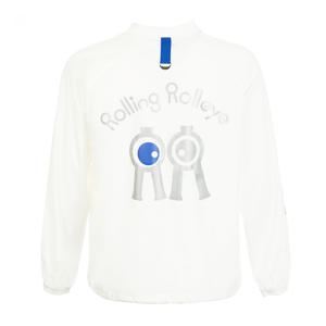 롤링롤라이 윈드브레이커 라이트 화이트(블루) 골프 바람막이