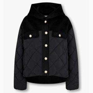 [지컷]퀼팅 믹스 후드 다운 자켓 7224417602