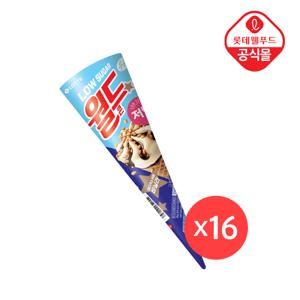 [롯데] 월드콘 바닐라 저당 16개 세트