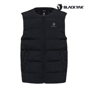 남성 롯지 퀼팅 구스다운 베스트#1 1BYVSWU007_BK