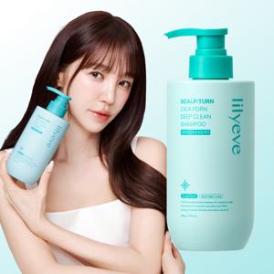 릴리이브 스칼프턴 시카 PDRN 샴푸 500g 1개 대용량 지성 지루성 쿨링