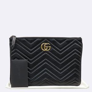 고이비토 중고명품 -  GG 마몽 레더 파우치 클러치  - 56964wp