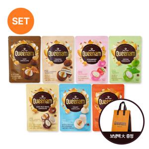 퀸남 프리미엄 초코볼 7가지 맛 75g 7개