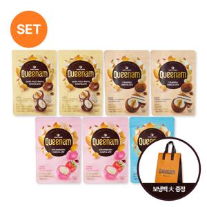 퀸남 달콤 세트 (다크밀크화이트2+티라미슈2+딸기2+요거트1)