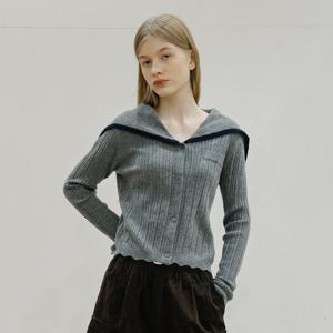 yoyoyoy여성[최초가 133000원] 세일러 카라 니트 가디건_AJ10WNKCD37