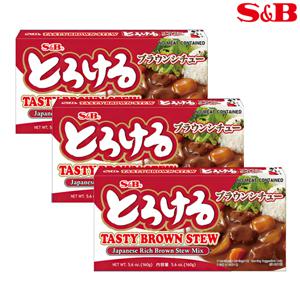 에스비 테이스티 브라운 스튜 160g x 3개입