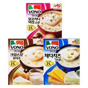 스프 3P x 3종세트 (콘스프+체다치즈+크림 포타주)