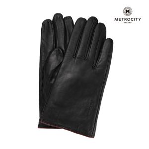 메트로시티 배색파이핑 가죽 여성장갑 MGLG-L408