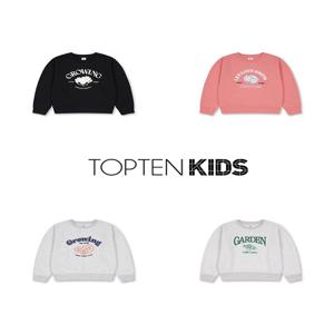 MKF1TR2201 여아 더블니트 그래픽 스웨트셔츠