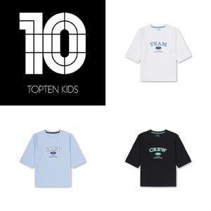 MKF2TS1203 남아 쿨에어 코튼 크루넥 7부 티셔츠