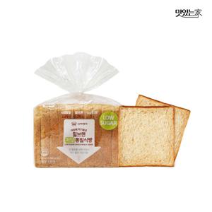 [신라명과] 아침에 먹기 좋은 밀브랜 저당 통밀식빵 420g,2봉