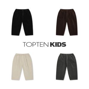 MKF4PP3011 탑텐키즈 공용 코듀로이 배기 팬츠