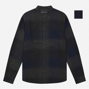 공용 그라데이션 체크 플란넬 셔츠 (NSI649)