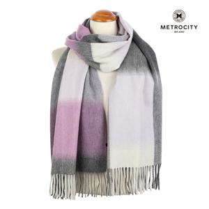 메트로시티 샹그리아 숄 캐시미어100 머플러 MMFC-4308