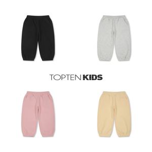 MKF4PT2002 여아 플리스 조거 스웨트팬츠