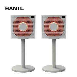 [더블] 한일 BLDC 팬 하이라이트 히터 그레이 EHH-D64G