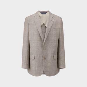 [정상가 1299000원] 클래식핏 아이리시 린넨 2버튼 재킷 (베이지) (BBJSMM0889ZFM)