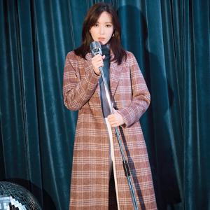 [정상가599,000원]싱글버튼큰포켓롱체크코트BFHRX2665